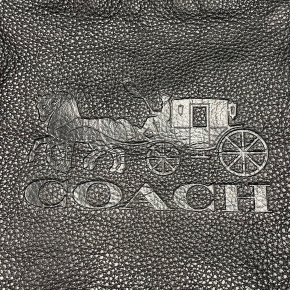 Coach 1897 Jes Slim Crossbody Bag, Pebbled Leather, Travel, Black - Picture 15 of 16